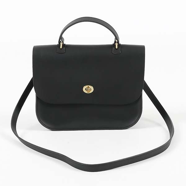 BLACKレザ-バッグ AUREA・画像