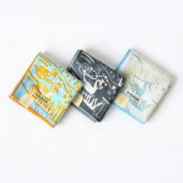 あおひびのこづえハンカチ 庭・画像