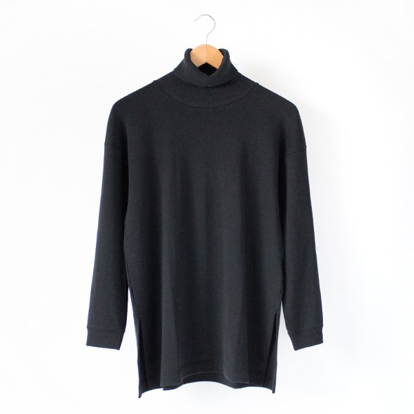 NEROカシミヤ混タ-トルネック・画像