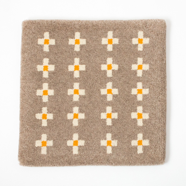 お花チェアラグ・画像