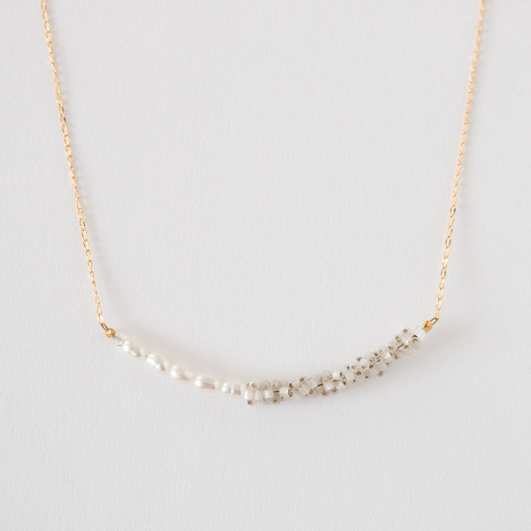 アルジャングレ-ドラジェ・コンビネ-ションネックレス・画像