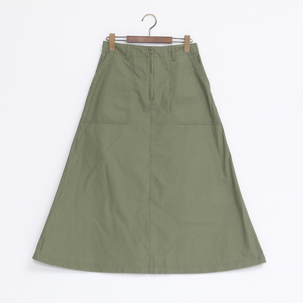 KHAKIベイカ-ロングスカ-ト・画像