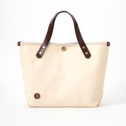 BROWN/MILK帆布 ト-トバッグ(S) PINE 9号 SCCP001・画像