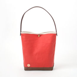 BR/TOMATO/BROWN PINE 9号 SCCP004 帆布 ワンハンドルバッグ(S)・画像