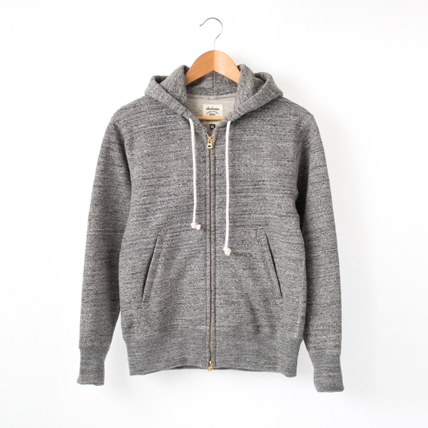 CHARCOAL Lユニセックス GG SWEAT PARKA・画像