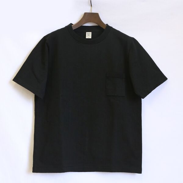 Mユニセックス DOTSUME POCKET T-SHIRT BLACK・画像