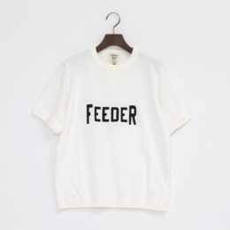 Sユニセックス RIB T-SHIRT WHITE・画像