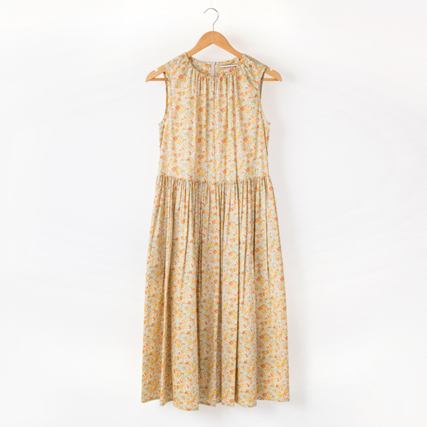 CLAURE AUDEリバティプリントワンピ-ス・画像