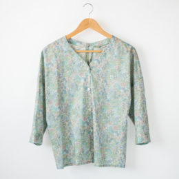 MARGARET ANNIEリバティプリントシャツ・画像