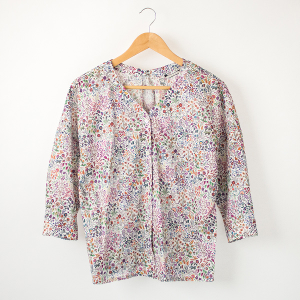 SHEPHERDLY SONGリバティプリントシャツ・画像