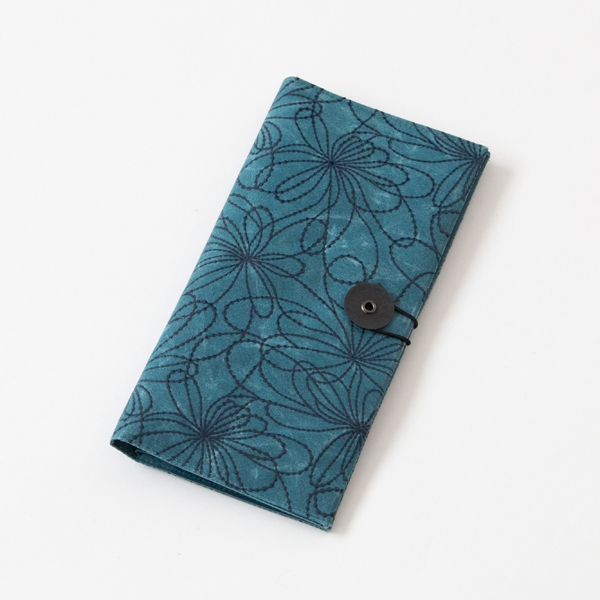 線菊 ブル-SIWA×urushi パスポ-トケ-ス・画像
