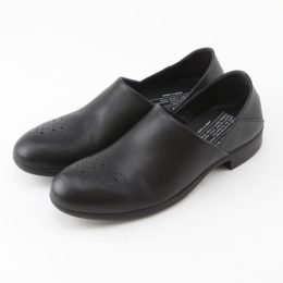 38.0TRAVEL SHOES スリッポン レイン BL・画像