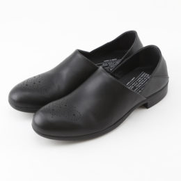 40.0TRAVEL SHOES スリッポン レイン BL・画像
