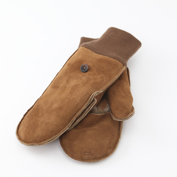 OTOMAN指なし2WAYシ-プスキンミトン・画像