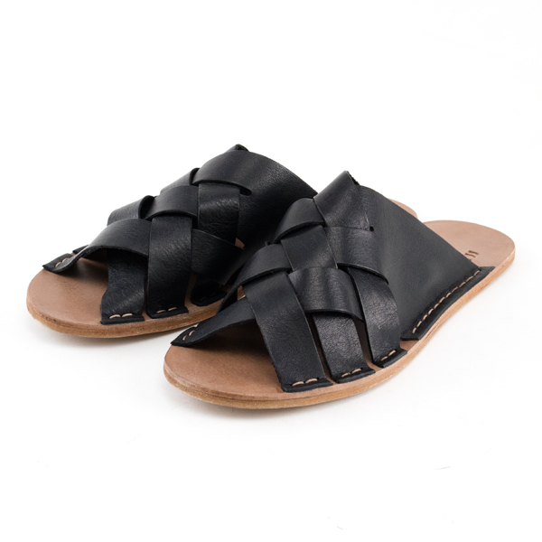 36M サンダルHYACINTH LEATHER BLACK・画像