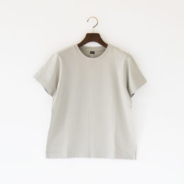 GRAY 2リネンコットン半袖Tシャツ・画像