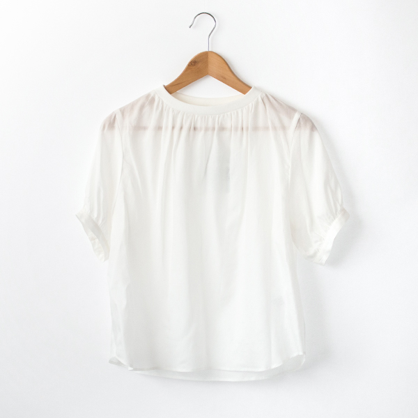 WHITEツイルティ-ブラウス・画像