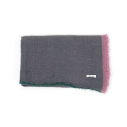 GREY木漏れ日 コットンリネン サマ-ケット（143.5×173）・画像