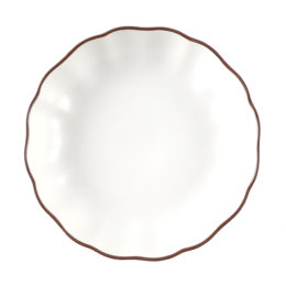 縁錆I(アイ)白磁復刻 なます皿・画像