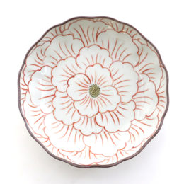 錦花弁紋復刻 なます皿・画像