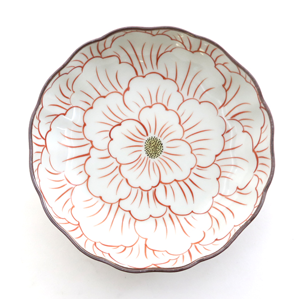 錦花弁紋復刻 なます皿・画像