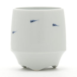 青メダカ L香酒盃・画像