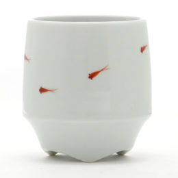 赤メダカ L香酒盃・画像