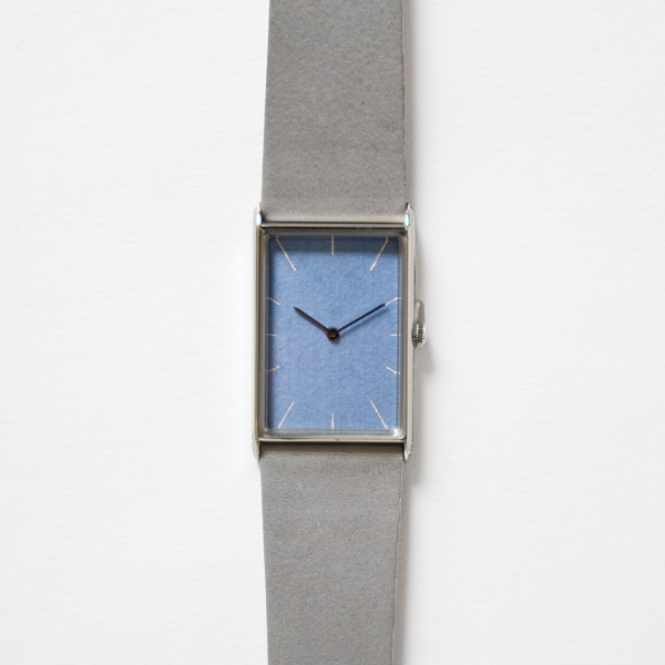 腕時計 こないろ 瑠璃 スクエア ステンレス ベルトS-No.24 ライトグレ-・画像