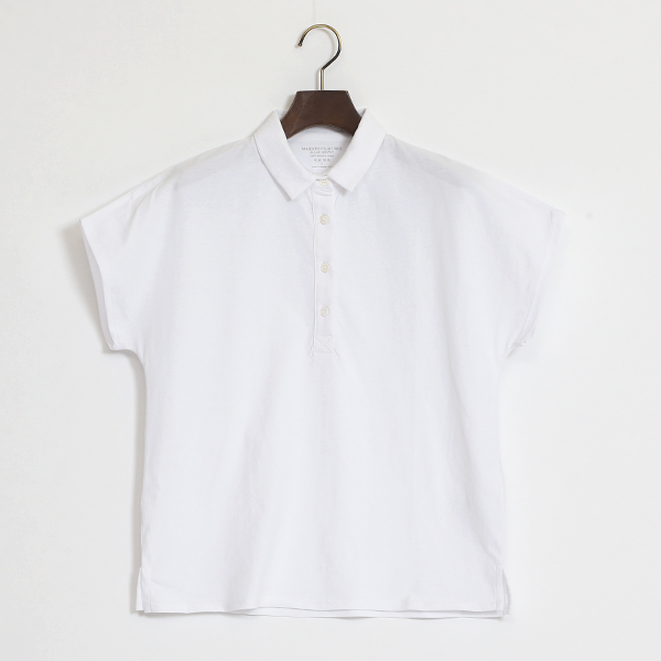 BLANCコットンポロシャツ・画像