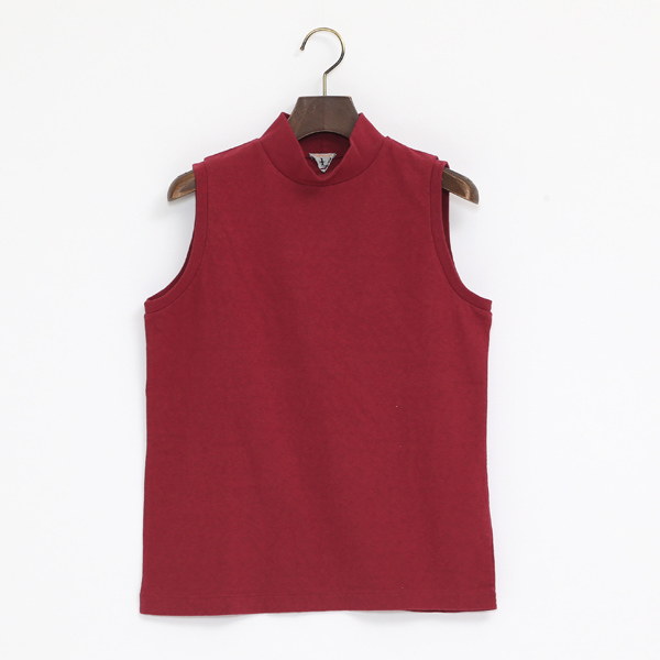 CASSISETHEL モックネックノ-スリ-ブスシャツ・画像