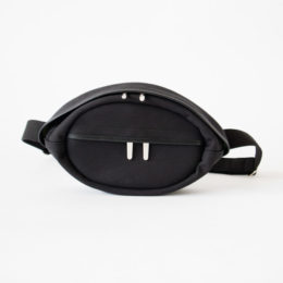 BLACKウエストバッグ・画像