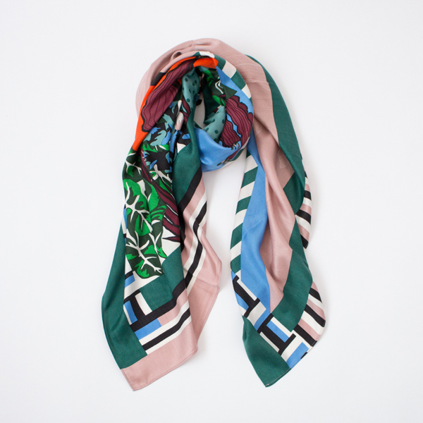 GREEN ORANGEシルクスカ-フ PALOMA・画像