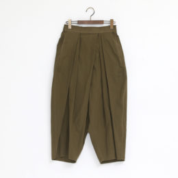 カ-キペル-綿 袴バル-ンパンツ・画像