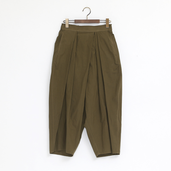 カ-キペル-綿 袴バル-ンパンツ・画像