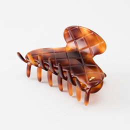 ブラウンヘアクリップ・画像