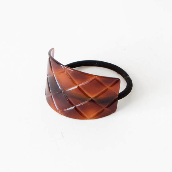 ブラウンヘアゴム・画像