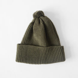 OLIVEHC BOBCAP（ポンポン付きボブキャップ）・画像