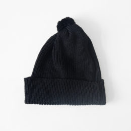 BLACKHC BOBCAP（ポンポン付きボブキャップ）・画像