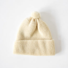 ARANHC BOBCAP（ポンポン付きボブキャップ）・画像