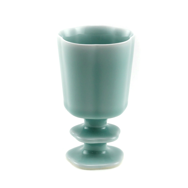 鍋島青磁ゴブレット・画像