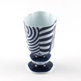 藍鍋島ゴブレット・画像