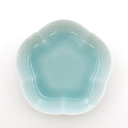 鍋島青磁高台皿・画像