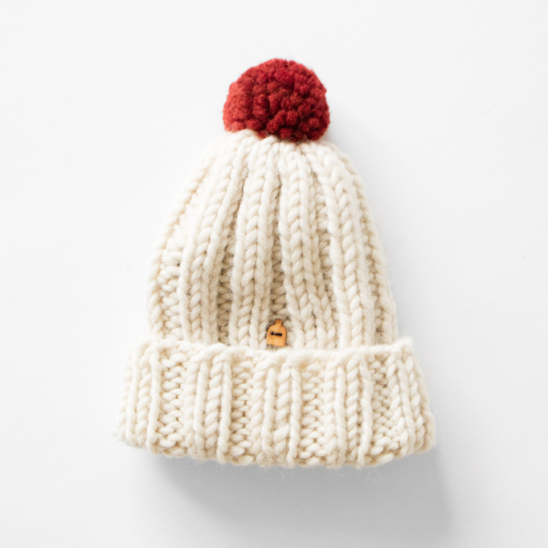 NATURAL WHITEニットキャップ Kaamos・画像