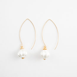 OR9830 ホワイトピアス 02・画像