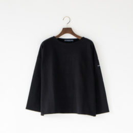 NOIR (ブラック)ワイドロングスリ-ブ・画像