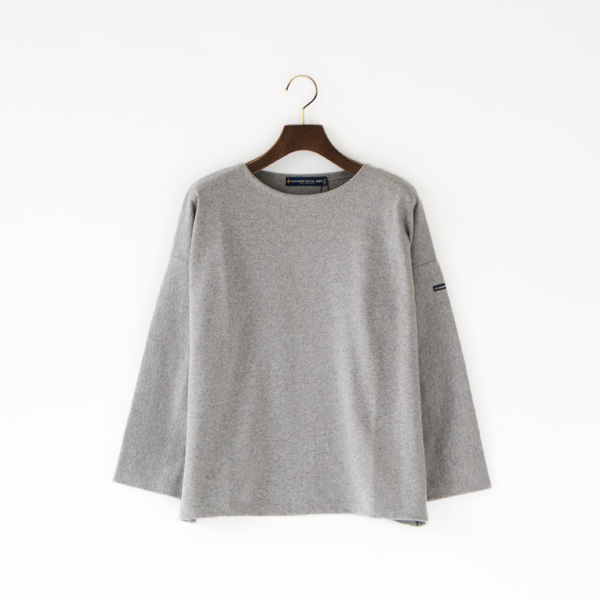 GRIS CHINE (杢グレ-) ワイドロングスリ-ブ・画像