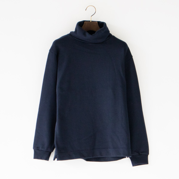 Sユニセックス SWEAT HIGHNECK NAVY・画像