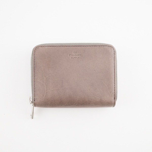 GREY-LEMONCOMPACT W-ZIP CASE・画像