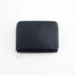 NAVY-BLUECOMPACT W-ZIP CASE・画像