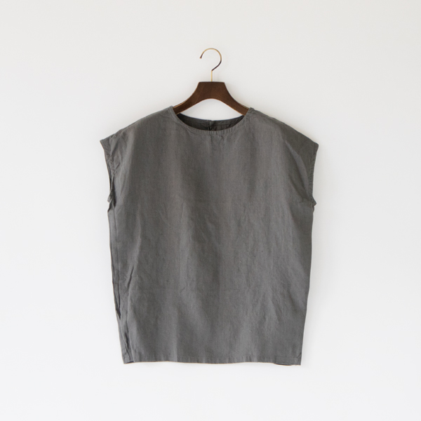 GREYリネンフレンチスリ-ブブラウス・画像